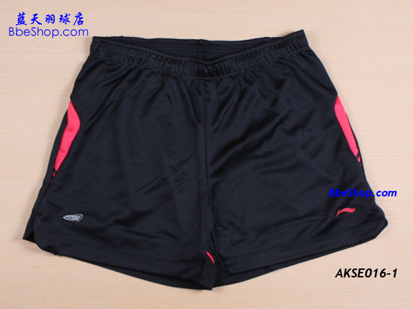 LI-NING（李寧）AKSE016-1 羽球短褲（女款）